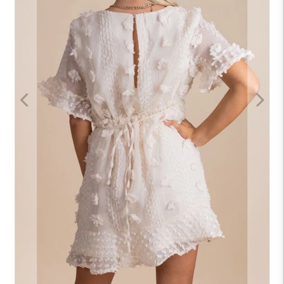 Bella Ella Moving On Textured Mini Dress - NWOT - Picture 2 of 10